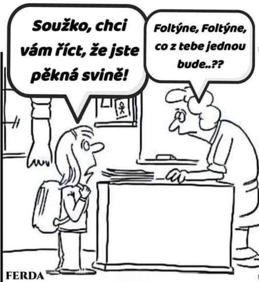 Foltýne, co  z tebe jednou bude?